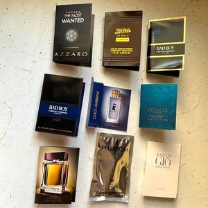 9 Men’s fragrance samples